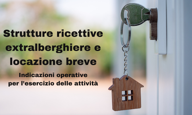 Strutture ricettive extralberghiere e locazione breve