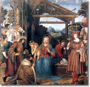 Madonna con il Bambino adorato dai Magi